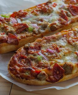 red baron french bread pizza air fryer